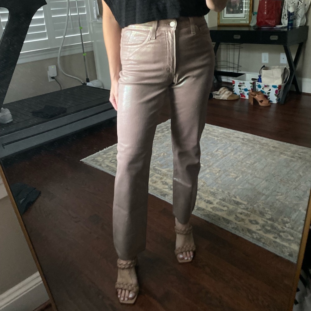 Joe’s Jeans Metallic Denim size 26 nwt